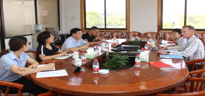 S306客戶總經理Hans到漓佳參觀交流