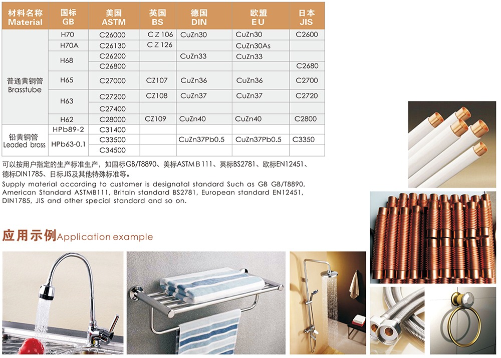 衛浴水暖銅合金管
