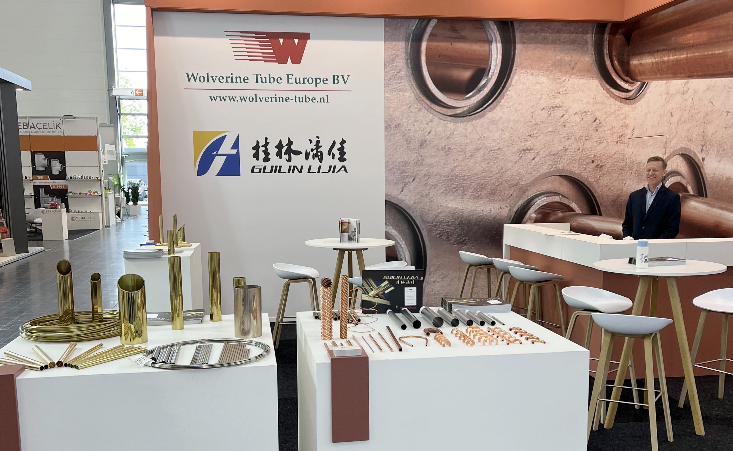 桂林漓佳產品亮相德國杜塞爾多夫2024年國際管線材展 桂林漓佳產品亮相德國杜塞爾多夫2024年國際管線材展